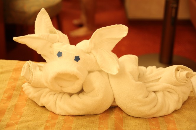cute towel animal!